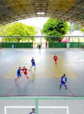 Torneio da Integração: agentes das forças de segurança do Estado participam de campeonato de futsal na Aesp