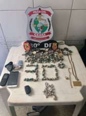 Policiais capturam grupo criminoso suspeito de tráfico de drogas na AIS 03