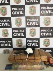 Polícia Civil prende suspeito e apreende quase 11 kg de drogas em Crateús