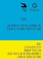 Servidores do sistema de segurança lançam obras na Bienal Internacional do Livro