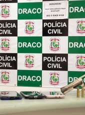 Suspeito de integrar coletivo criminoso é preso em posse de arma de fogo na Capital
