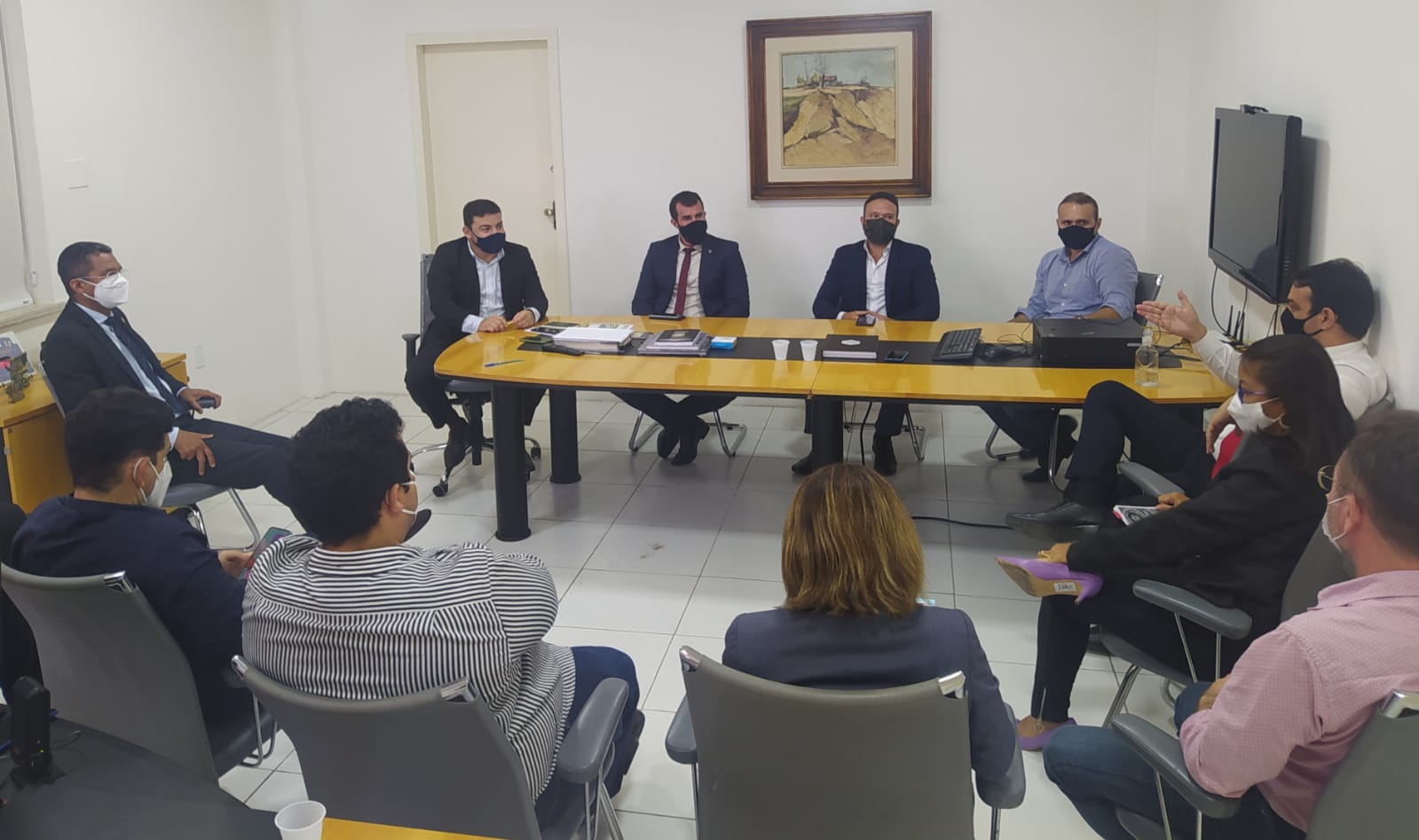 Delegado geral da PC-CE se reúne com superintendente da PRF e secretário-executivo da SSPDS - Polícia Civil
