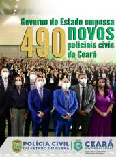 Solenidade de posse dos 490 novos policiais civis é marcada pela emoção