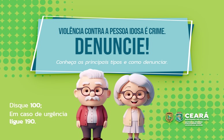 Dia Internacional da Pessoa Idosa: Polícia Civil reforça a importância de denunciar a violência contra a pessoa idosa