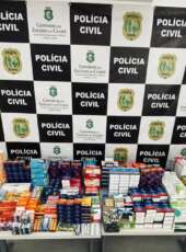 Polícia Civil prende homem por comércio ilegal de medicamentos em Paracuru
