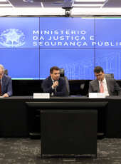 Presidente do CONCPC e delegado-geral da PCCE reúne-se com ministro da Justiça e Segurança Pública