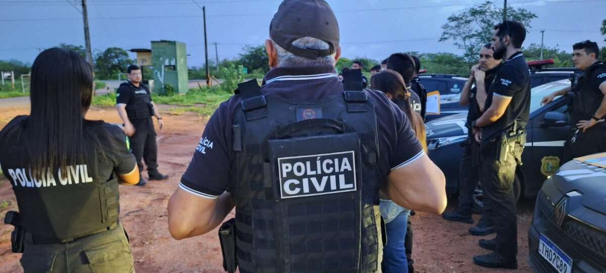 PCCE cumpre oito mandados de prisão e dez de busca e apreensão contra integrantes de grupo criminoso na Região Sul do Ceará