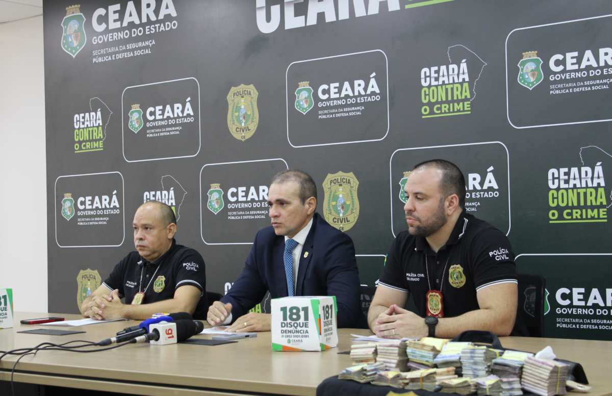 PCCE deflagra operação e cumpre 13 mandados de prisão preventiva e 33 de busca e apreensão contra suspeitos de integrar grupo criminoso