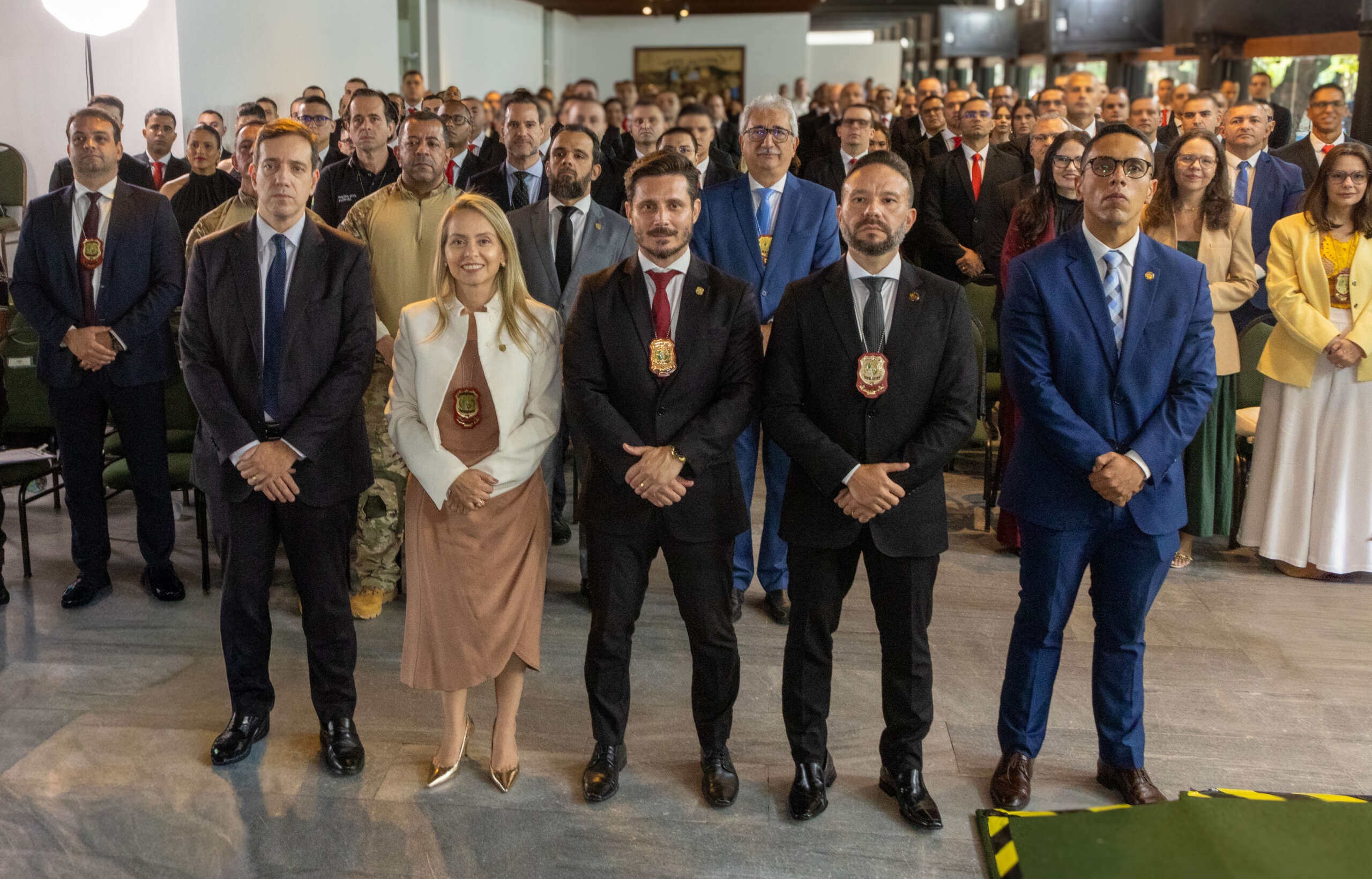 Governo do Ceará empossa e inicia a formação de 94 delegados da Polícia Civil