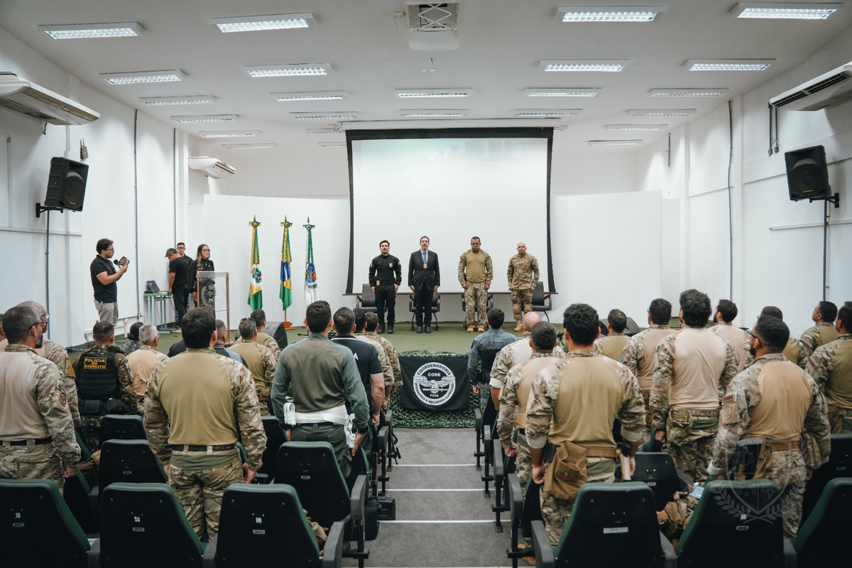 Aesp inicia Curso de Atirador Designado Policial com aula inaugural